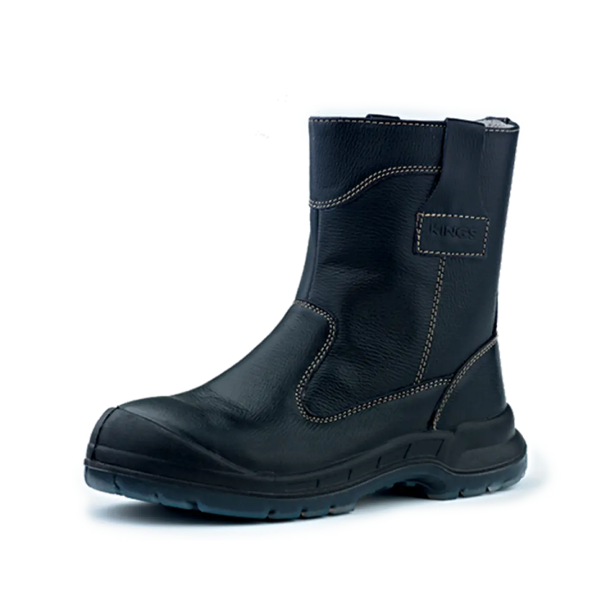 Black Safety Boot for Industrial Protection